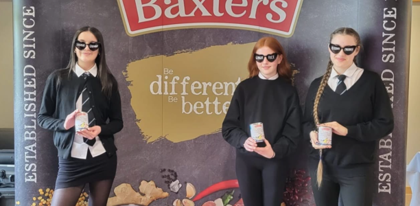 Elgin High School Pupils are Baxters Challenge 'Soup'erstars!