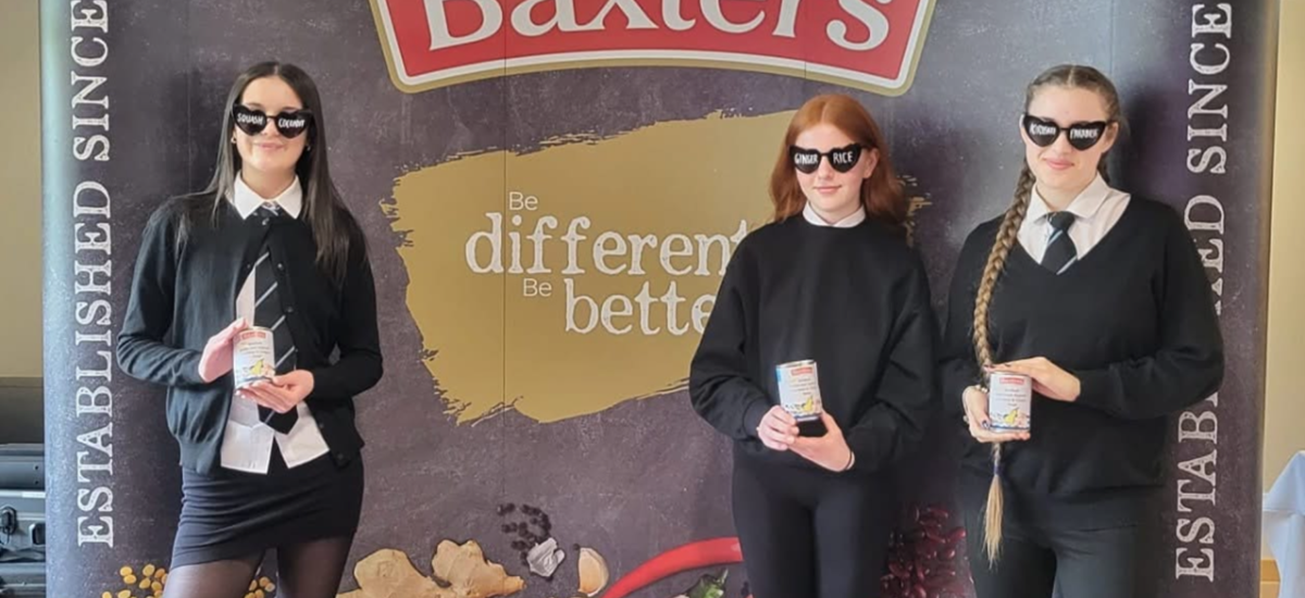 Elgin High School Pupils are Baxters Challenge 'Soup'erstars!