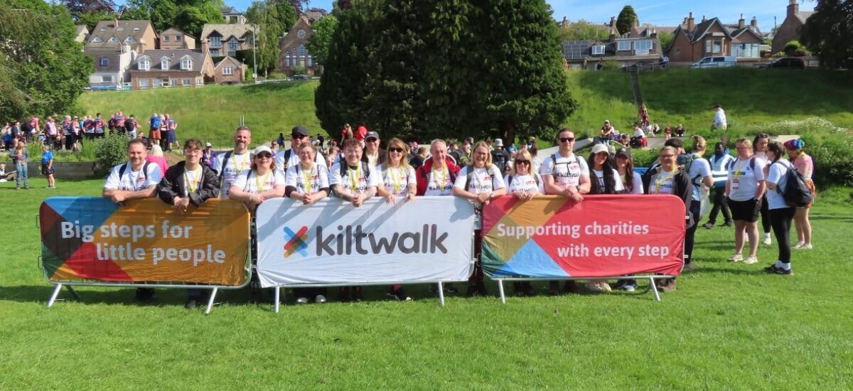 Baxters Souper Troupers Stride Out and Raise  Money, Money, Money for Charity!
