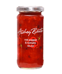 The Audrey Baxter Signature Range Red Pepper & Tomato Relish
