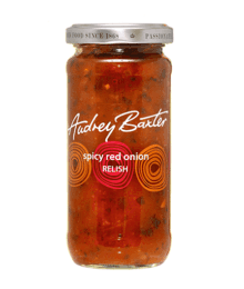 The Audrey Baxter Signature Range Spicy Red Onion Relish