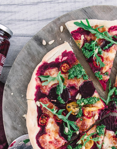 Beetroot Pizza